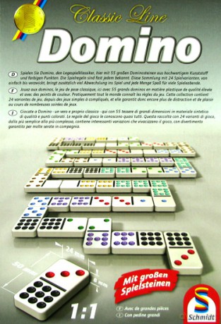 SCHMIDT SPIELE Domino (Linia klasyczna) [GRA PLANSZOWA]