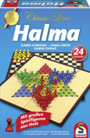 SCHMIDT SPIELE Halma (Linia klasyczna) [GRA PLANSZOWA]