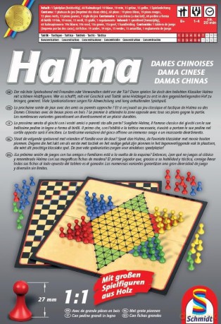 SCHMIDT SPIELE Halma (Linia klasyczna) [GRA PLANSZOWA]