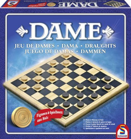 Warcaby drewniane duże (edycja rodzinna) [GRA PLANSZOWA]