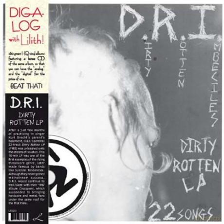 D.R.I. (Dri - Dirty Rotten Imbeciles): Dirty Rotten [Winyl]+[CD]