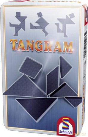 Tangram w metalowej puszce [GRA PLANSZOWA]