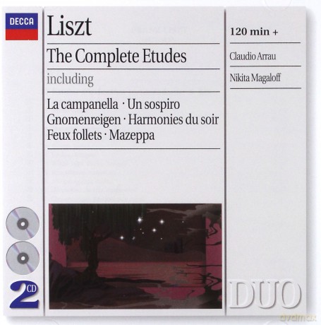 Duo Arrau/Magaloff: Liszt Cpl.Etudes [2CD]