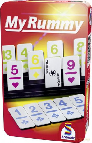Rummy w metalowej puszce [GRA PLANSZOWA]