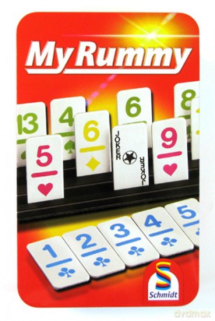Rummy w metalowej puszce [GRA PLANSZOWA]