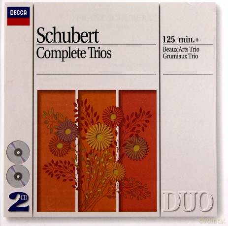 Duo Beaux Arts Trio/Grum: Schubert- Complete Trios [2CD]