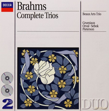 Duo Beaux Arts Trio: Brahms-    Complete Trios [2CD]