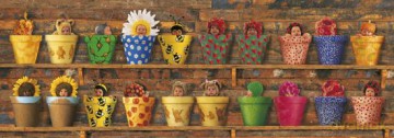 SCHMIDT SPIELE 1000 El. Anne Geddes Sezon wiosenny Panoramiczne [PUZZLE]