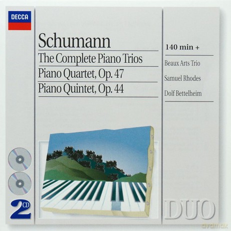 Duo Beaux Arts Trio: Schumann Cpl.Piano Trios [2CD]