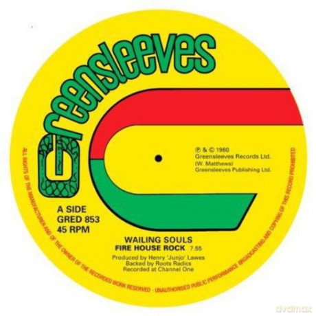 Wailing Souls: Firehouse Rock [Winyl]