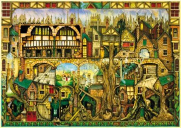 SCHMIDT SPIELE 1000 El. COLIN THOMPSON Domy na drzewie [PUZZLE]