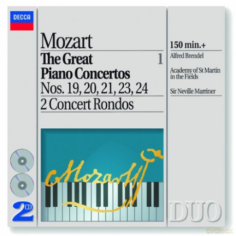 Duo Brendel: Mozart-The Great Piano Concertos Vol.I [2CD]