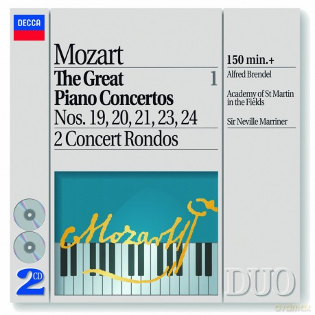 Duo Brendel: Mozart-The Great Piano Concertos Vol.I [2CD]