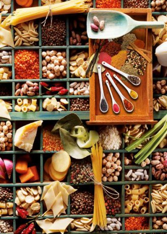 SCHMIDT SPIELE 1000 El. Kuchenne potpourri [PUZZLE]