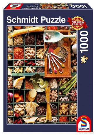 SCHMIDT SPIELE 1000 El. Kuchenne potpourri [PUZZLE]