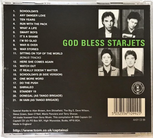 Starjets: God Bless Starjets [CD]