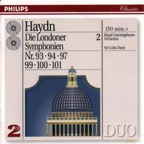 Duo Davis, Royal Concert.Orch.: Haydn-The London Symph.93.94,97,99.... [2CD]