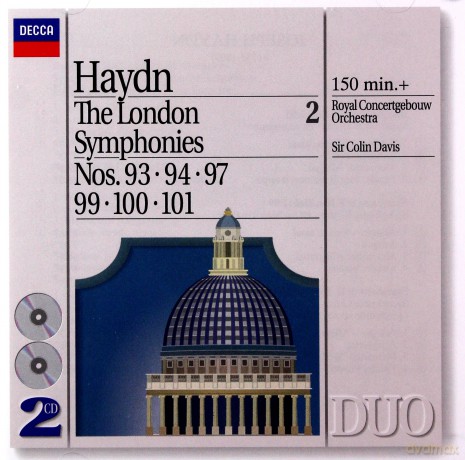 Duo Davis, Royal Concert.Orch.: Haydn-The London Symph.93.94,97,99.... [2CD]