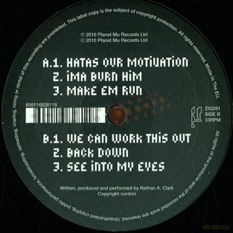 Dj Nate: Hatas Our Motivation [Winyl]