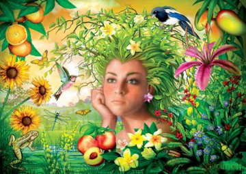 SCHMIDT SPIELE 1000 EL. SPIRIT OF NATURE Lato [PUZZLE]
