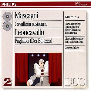 Duo Domingo,Pretre: Mascagani:Cavalleria../Leoncavallo:Pagla [2CD]