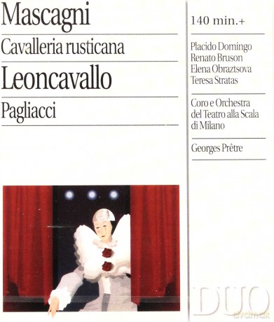 Duo Domingo,Pretre: Mascagani:Cavalleria../Leoncavallo:Pagla [2CD]