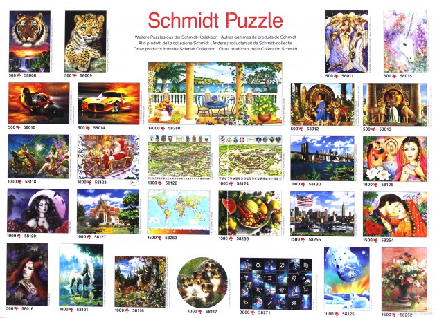 SCHMIDT SPIELE 1000 El. Szwajcaria - Lavertezzo [PUZZLE]