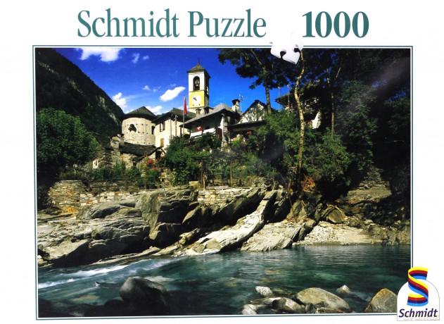 SCHMIDT SPIELE 1000 El. Szwajcaria - Lavertezzo [PUZZLE]