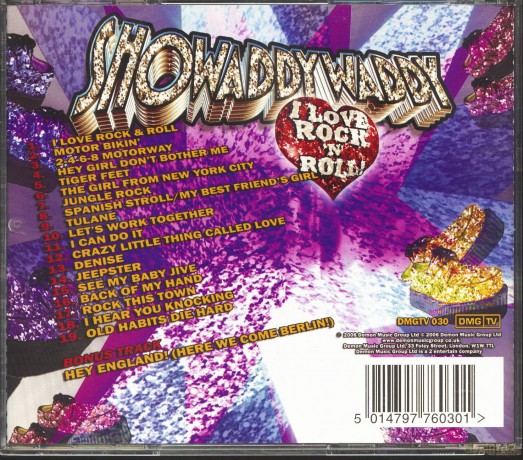 Showaddywaddy: I Love Rock'n'roll [CD]