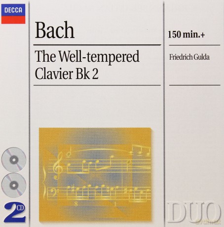 Duo Goulda: Bach:The Well-Tempered Clavier Bk 2 [2CD]