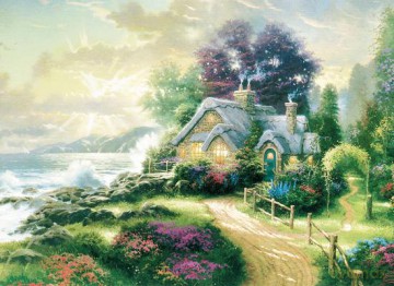 SCHMIDT SPIELE 1000 El. Thomas Kinkade Świt nowego dnia [PUZZLE]