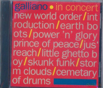 Galliano: In Concert [CD]
