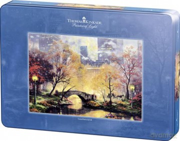 SCHMIDT SPIELE 1000 EL. w metalowej puszce - Jesień w Central Parku [PUZZLE]