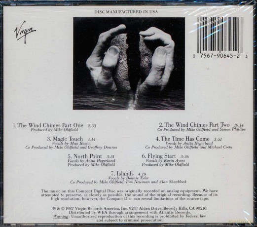 Mike Oldfield: Islands [CD]
