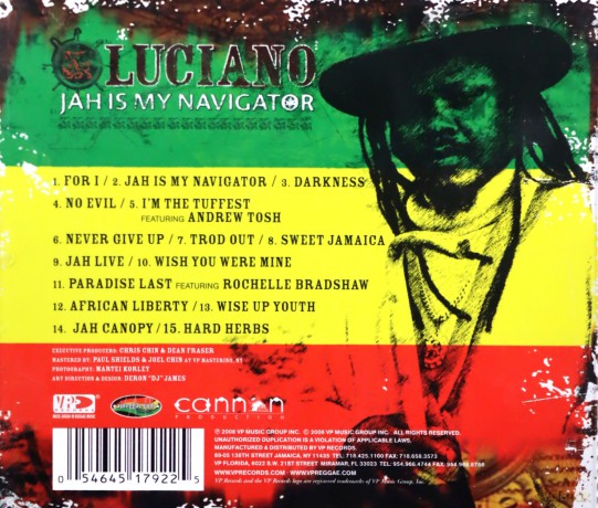 Luciano: Jah Is My Navigator [CD]