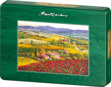 SCHMIDT SPIELE 1000 El. w metalowej puszce - Toskania [PUZZLE]
