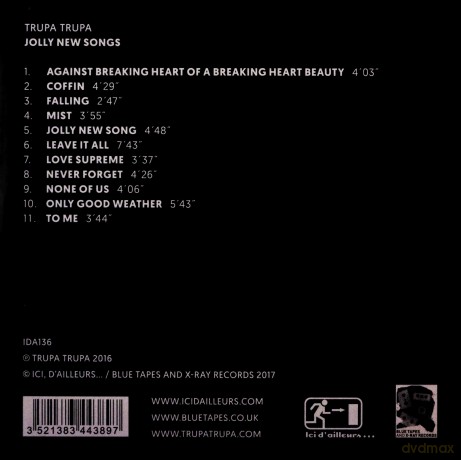 Trupa Trupa: Jolly New Songs [CD]