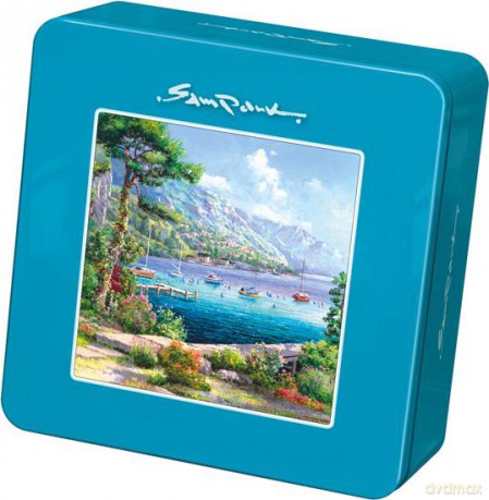 SCHMIDT SPIELE 121 El. w metalowej puszce - Sam Park [PUZZLE]