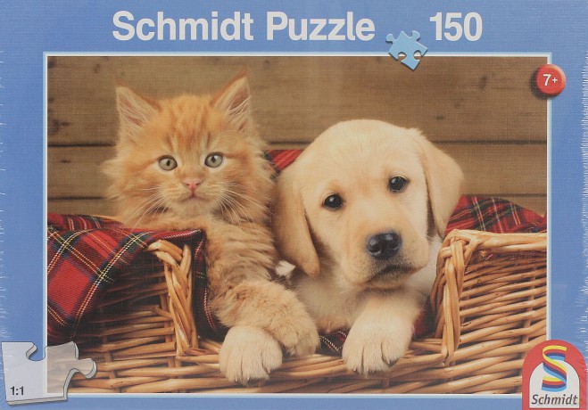SCHMIDT SPIELE 150 EL. Najlepsi przyjaciele [PUZZLE]