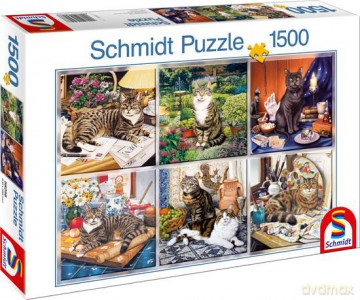SCHMIDT SPIELE 1500 El. Aksamitny dotyk [PUZZLE]