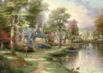 SCHMIDT SPIELE 1500 EL. THOMAS KINKADE Nad jeziorem [PUZZLE]
