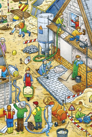SCHMIDT SPIELE 2 x 26 EL. Kopanie i budowanie [PUZZLE]