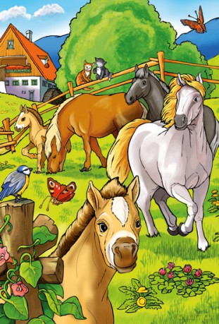 SCHMIDT SPIELE 26x2 El. Słodkie zwierzęta [PUZZLE]