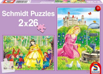 SCHMIDT SPIELE 26x2 El. W krainie czarów [PUZZLE]