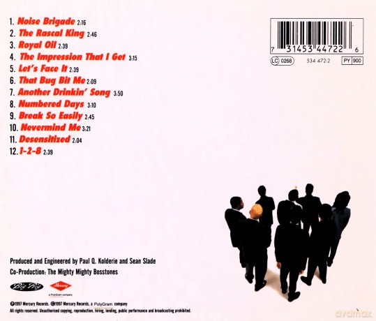 The Mighty Mighty Bosstones: Let's Face It [CD]