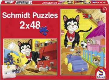 SCHMIDT SPIELE 48x2 El. Zabawa w chowanego [PUZZLE]