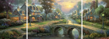 SCHMIDT SPIELE 2 x 500 EL. + 1 x 1000 EL. THOMAS KINKADE Zachód słońca [PUZZLE]