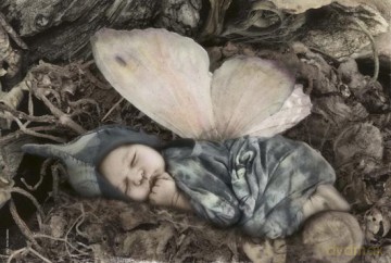 SCHMIDT SPIELE 500 El. Anne Geddes Zasypiający skrzat [PUZZLE]