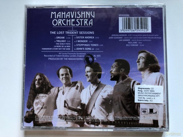 Mahavishnu Orchestra: Lost Trident Sessions [CD]