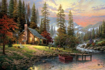 SCHMIDT SPIELE 500 EL. THOMAS KINKADE Spokojne schronienie [PUZZLE]